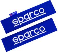 SPARCO Protecteur de ceinture Coussin de ceinture de sécurité Protection de ceinture de voiture Bleu 2x