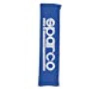 Sparco Protège Ceinture de Sécurité GT - Bleu + Logo - 2 pièces