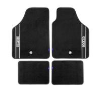 SPARCO S03763BNR Nouvelle Strada Noir Tapis B, Set de 4