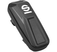 SPARCO Sacoche de Cadre de vélo EVA Grise avec Coque Rigide imperméable et Antichoc