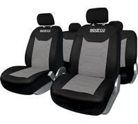SPARCO Set Universel SPC1016 Housses de Siège Voiture Complet Noir Gris Et Miel