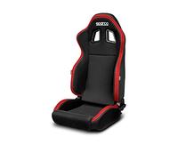Sparco Siège Baquet R100 MY22 - Noir/Rouge - Réglable