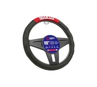 Sparco SPC1111RS Couvercle DE Direction C1111, Noir/Rouge