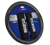 SPARCO Pack couvre volant + 2 fourreaux - Noir