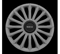 SPARCO SPC1492GR Enjoliveurs Treviso, Gris, 14 Pouces, Set de 4