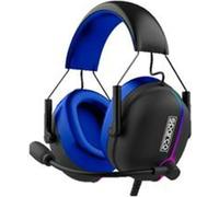 Sparco SPHEADPHONEEVO Casque et écouteurs filaires Bandeau Gaming USB Type-A Noir, Bleu