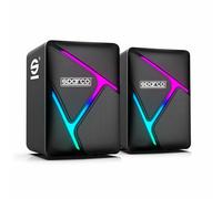 Sparco SPSPEAKERS Haut-parleur noir filaire 6 W