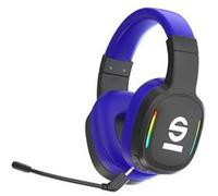 Sparco SPWHEADPHONEPRO écouteur/casque Sans fil Arceau Jouer USB Type-C Noir, Bleu G