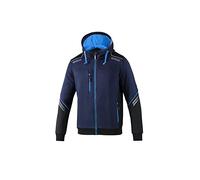 sparco Sweat à Capuche Marque Modèle Sweat avec Fermeture éclair et Capuche TW Taille XXL Bleu Marine/BL