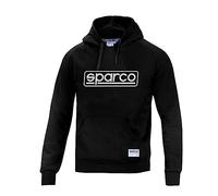Sparco Sweat à capuche Frame Homme Coton Col intérieur Taille M Noir