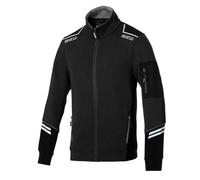 Sparco Sweat-Shirt Tech full zip Alabama Coton Noir/Gris Foncé Taille XXL Avec