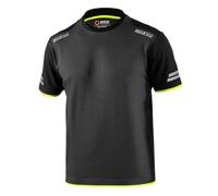 Sparco T-shirt Tech Tucson – coton jersey de travail – rayures réfléchissantes