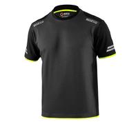 Sparco T-Shirt Technologie Tucson Jersey Travail Coton Avec Rayé Réfléchissantes