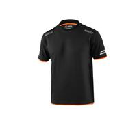 Sparco T-Shirt Technologie Tucson Jersey Travail Coton Avec Rayé Réfléchissantes