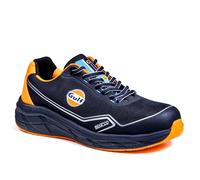 Sparco Teamwork Chaussures de sécurité unisexe - adulte, Bleu marine, orange fluo, 38 EU