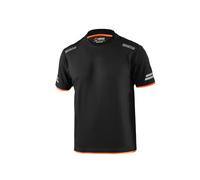 Sparco T-shirt Tech – Technologie Tucson Jersey Coton Travail Rayé Réfléchissant