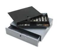 Sparco Tiroir à caisse amovible à plateau, gris, 3-3/4 po H x 17-3/4 po l x 15-3/4 po P