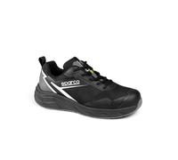 Sparco Unisex's Milton Fire & Safety Shoe 9 UK Black Dark Grey