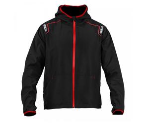 Sparco Veste Antivent New Windstopper Wilson Taille L Noir Avec Capuche Légère
