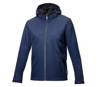 Sparco Veste coupe-vent Grit Elbert - Imperméable et respirante - Tissu en polyester mécanique élastique - Membrane TPU imperméable - Doublure intérieure en maille - XXXL - Bleu