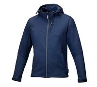 Sparco Veste Softshell Grit Elias BM L Sparco - Tissu Ripstop ultra résistant - Doublure polaire de 280 g/m² - Capuche amovible et pliable - Imperméable et respirante - Taille L - Bleu