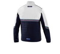 Sparco Veste Softshell Martini-R Taille M Bleu Marine/Blanc