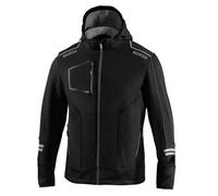 Sparco York Tech Soft Shell Tg XXL Noir/Gris Foncé Veste De Travail Hivernale