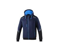 Sparco Zip Up Hoodie Tw Size XL Navy/Bl Sweatshirt, Blue