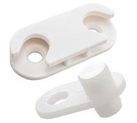 Spare Hardware Parts Hemnes Lot de 4 pièces de Rechange pour Meuble à Chaussures Compatible avec IKEA #110364 et #116713