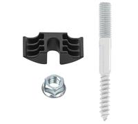 Spare Hardware Parts MALM Lot de 4 pièces de cadre de lit pour tête de lit (remplacement pour pièce IKEA #122998 + 114254 + 114334)