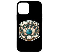 Spare Me The Drama Jeu de Mots Amusant Bowler Pun Blague Coque pour iPhone 12 Mini