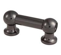 TL12D31-Bk Coquille Tube 31mm Noir Double Tirant (X1)