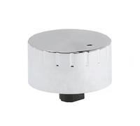 sparefixd Bouton de commande argenté pour cuisinière à gaz Siemens
