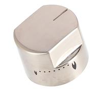 sparefixd Bouton de commande argenté pour cuisinière Stoves Sterling Hotplate