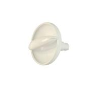 sparefixd Bouton de minuterie blanc pour sèche-linge Hotpoint