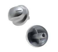 sparefixd Bouton de programmation argenté pour sèche-linge Indesit