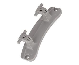 sparefixd Charnière de porte gris argenté pour machine à laver Candy