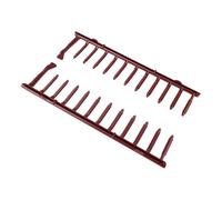 sparefixd Compatible avec le panier supérieur de lave-vaisselle NEFF - Inserts rouges indiqués ci-dessous