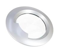 sparefixd Compatible avec porte de machine à laver Indesit argent et verre BWE71452SUKN