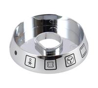 sparefixd Convient pour le bouton Belling - Anneau extérieur argenté - Fonction four pour cuisinière Richmond