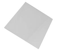 sparefixd Étagère universelle en verre transparent pour réfrigérateur congélateur 373 x 335 mm