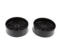 sparefixd Filtres à charbon ECFB03 125 mm de diamètre x 2 pour hotte Zanussi