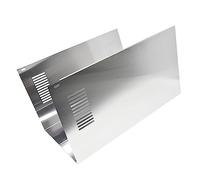 sparefixd Grille d'aération en acier inoxydable pour hotte Baumatic