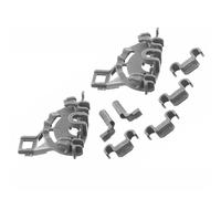 sparefixd Kit de roulement de panier inférieur pour lave-vaisselle Bosch 00428344