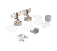 sparefixd Kit d'installation Charnière de porte de placard pour machine à laver Scholtes