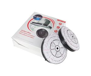 sparefixd Lot de 2 filtres à charbon (type 57) pour hotte Whirlpool
