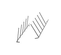 sparefixd Panier supérieur arrière rabattable pour lave-vaisselle Siemens