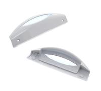 sparefixd Poignée de porte blanche pour congélateur Whirlpool C00311693