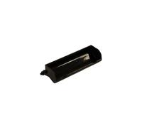 sparefixd Poignée intérieure de porte noire pour lave-vaisselle Smeg DF612WE DF614BE