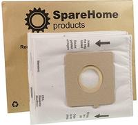 SpareHome® Lot de 10 sacs de haute filtration pour aspirateur Moulinex Compacteo Accesimo, Carrefour et Orbegozo